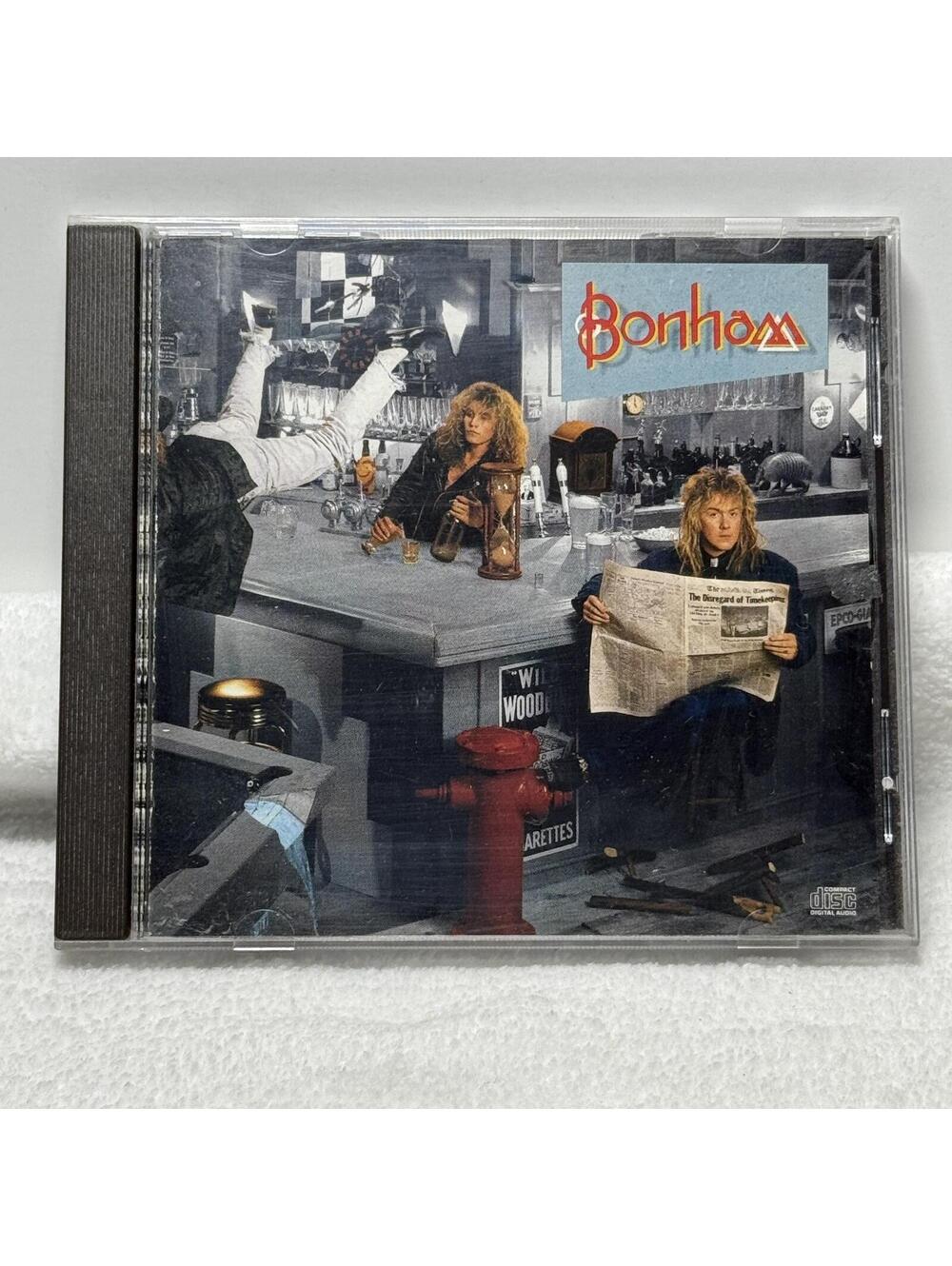 Bonham The Disregard of Timekeeping CD 1989 WTG Records